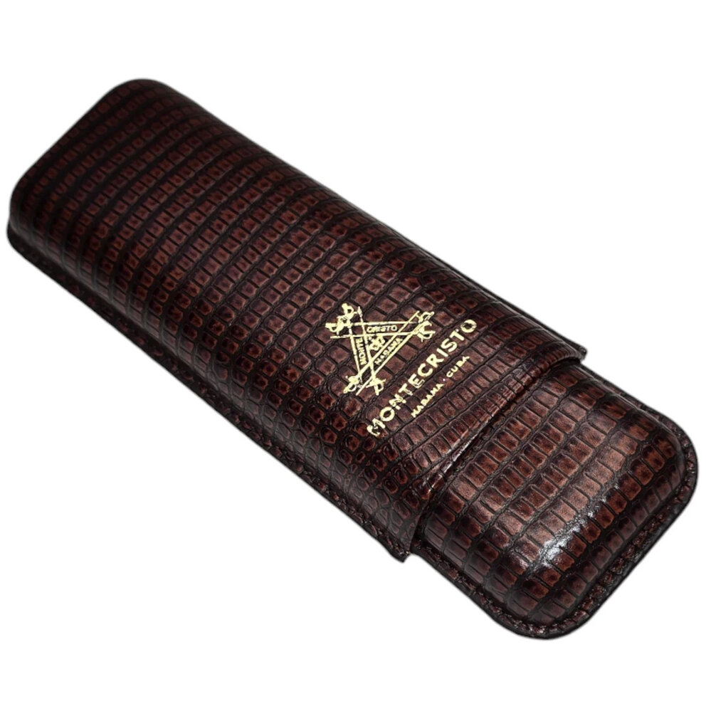 Montecristo 2 Leather Cigar Case