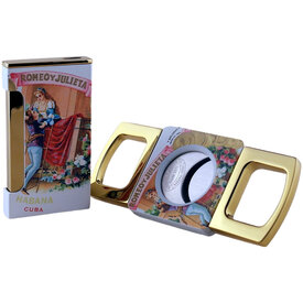 Romeo Y Julieta Lighter & Cutter Set