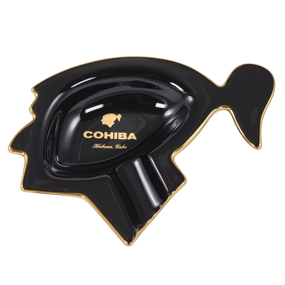 Porcelain Ashtray Cohiba Tainos Head