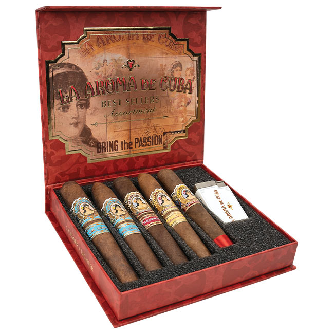 La Aroma De Cuba Sampler Lighter 5s